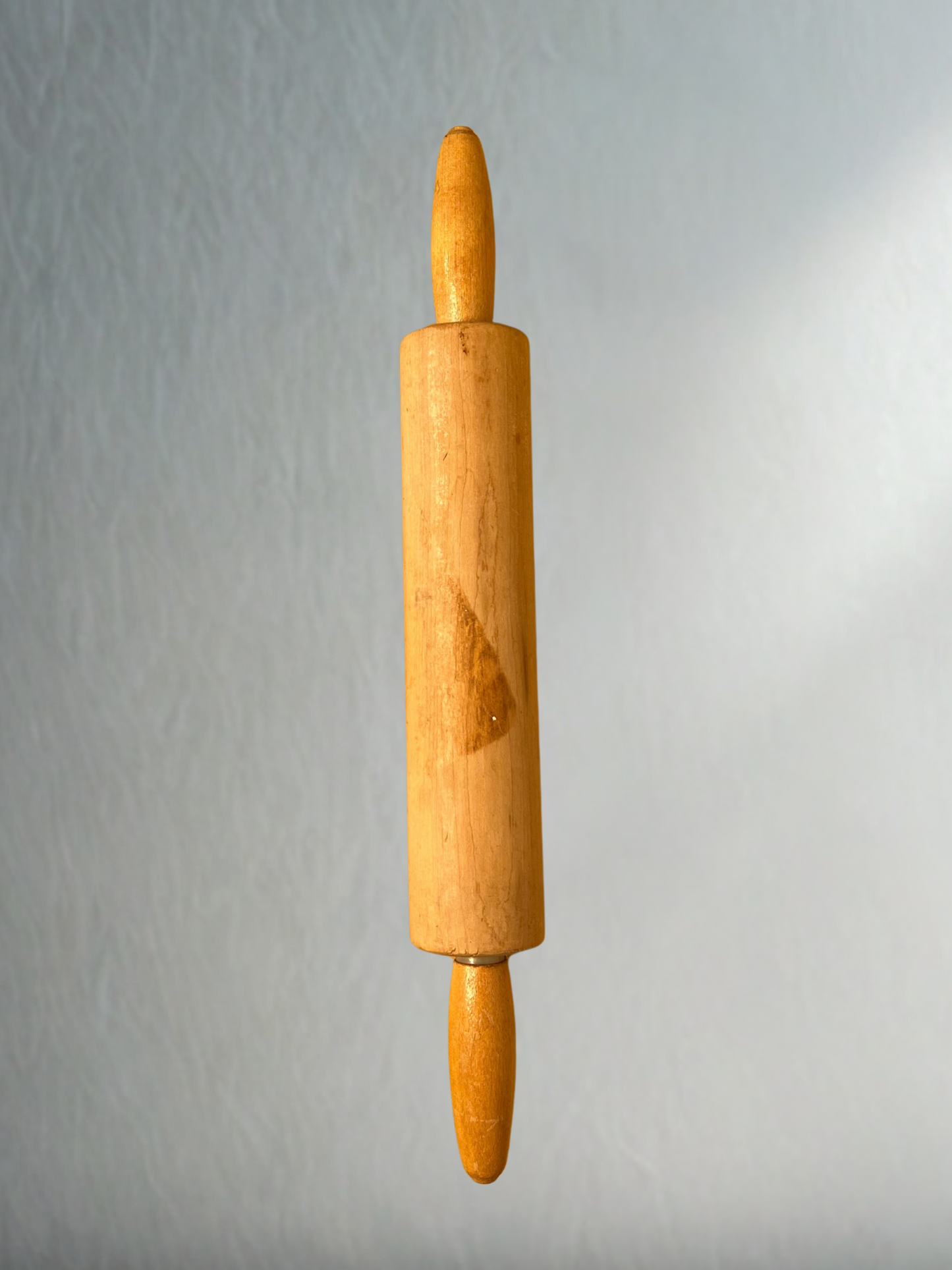 Vintage Wooden Rolling Pin – Slim Handles