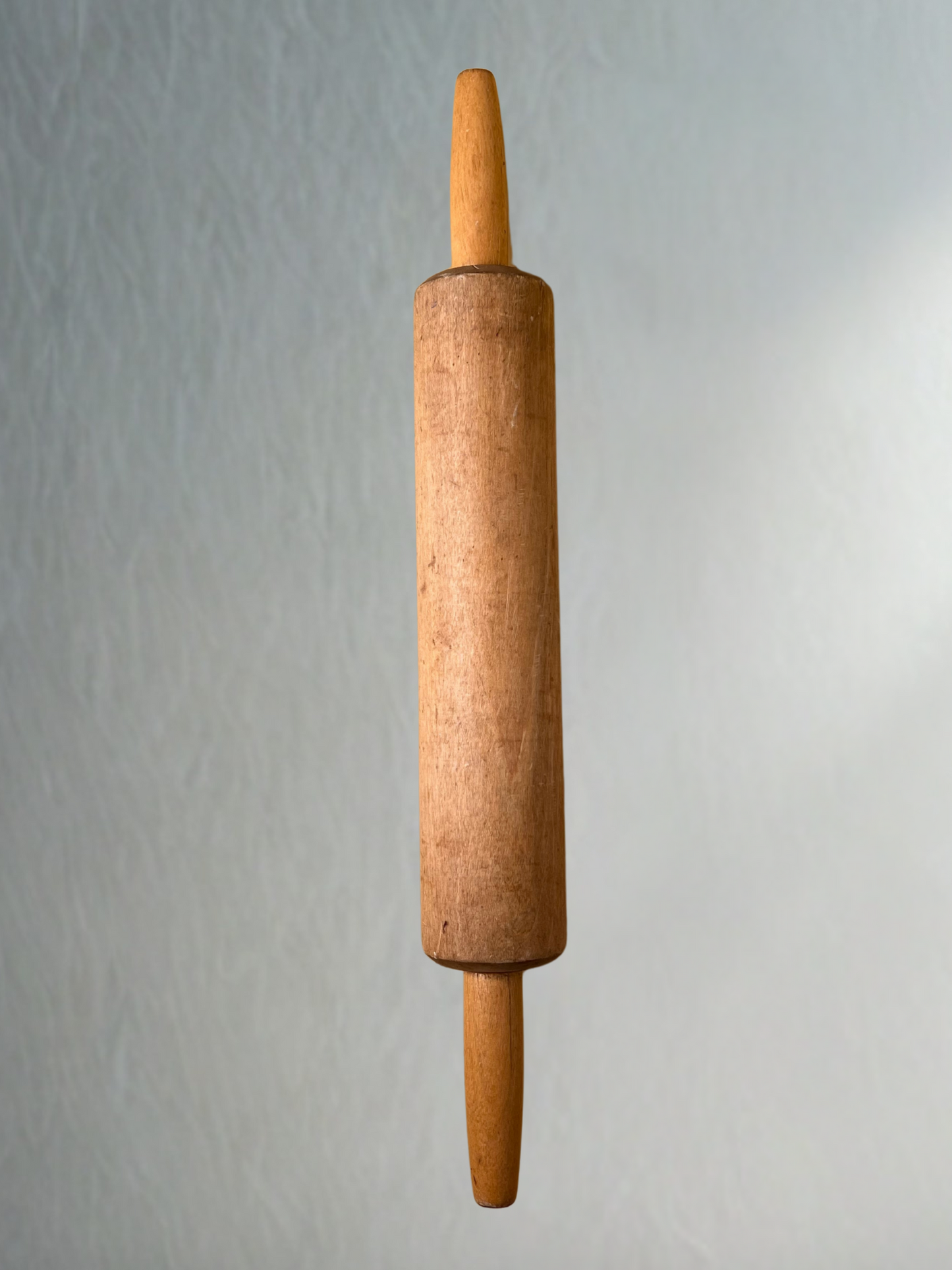 Vintage Wooden Rolling Pin – Slim Handles