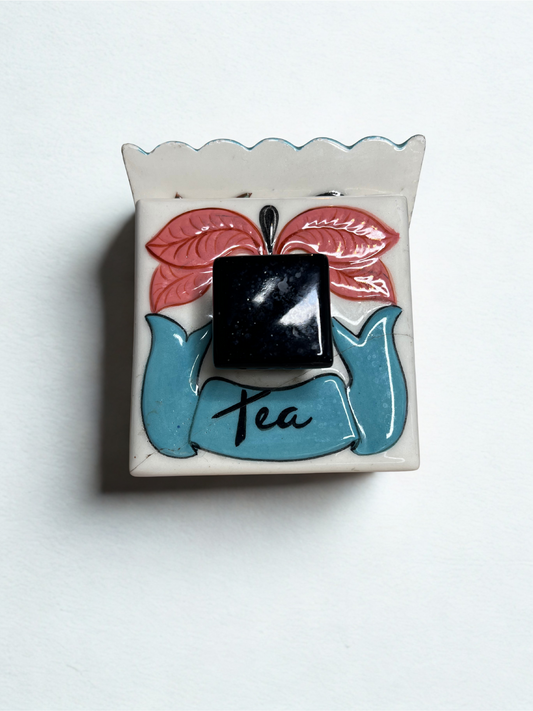 Vintage 1960s Hand Painted Ceramic Canisters (Set of 3)