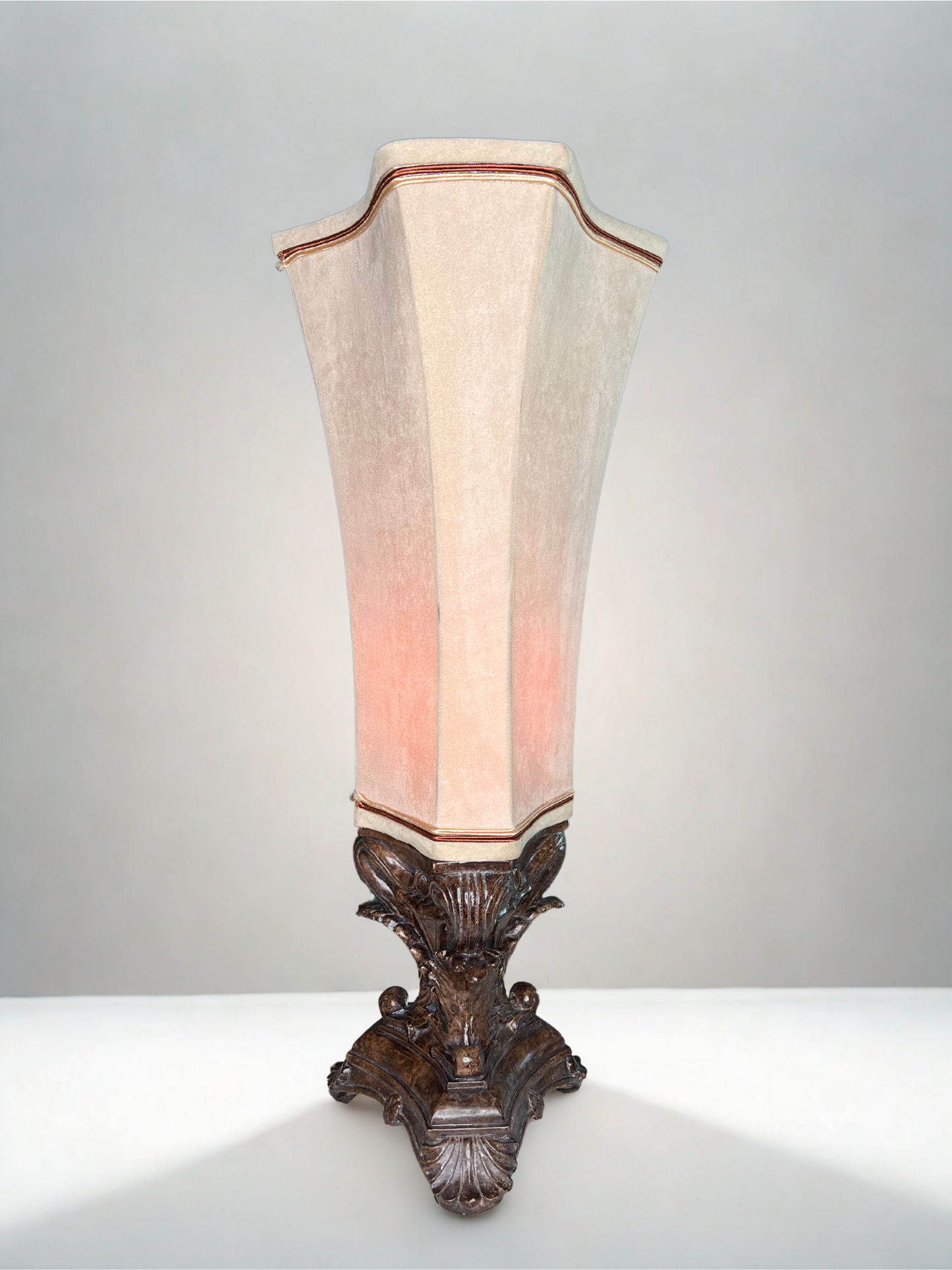 Art Deco Fan Lamp - 26.4 tall