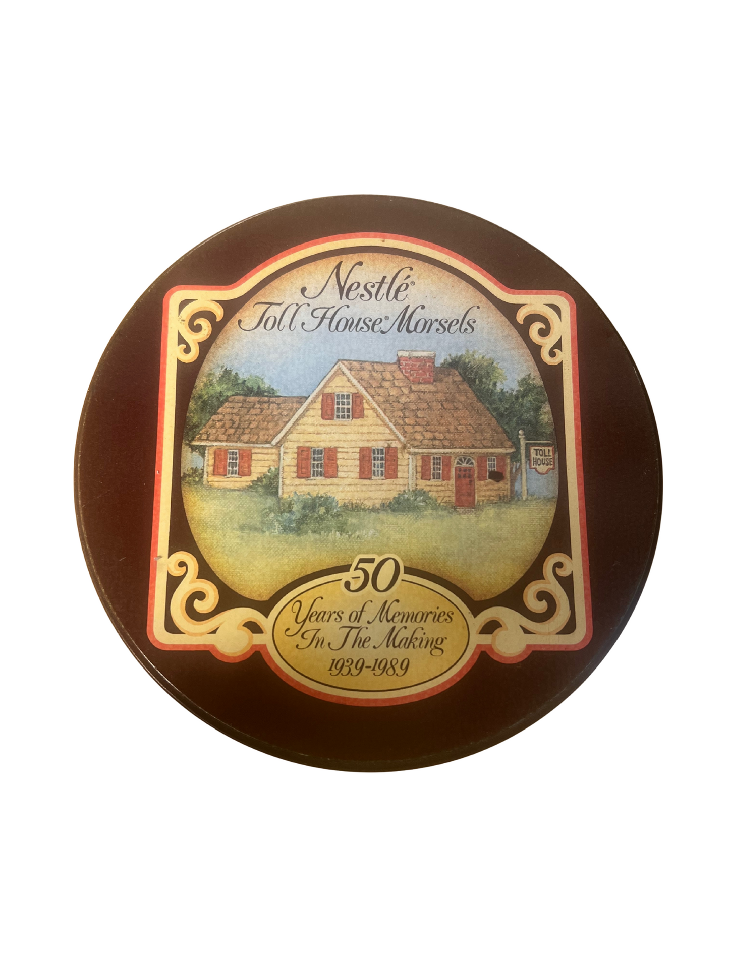 1989 Nestlé Toll House Morsels Commemorative Tin – 50th Anniversary Edition