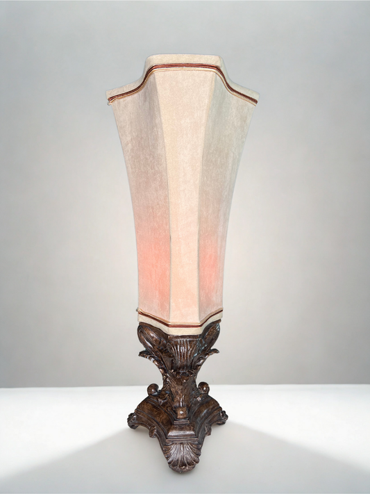 Art Deco Fan Lamp - 26.4 tall
