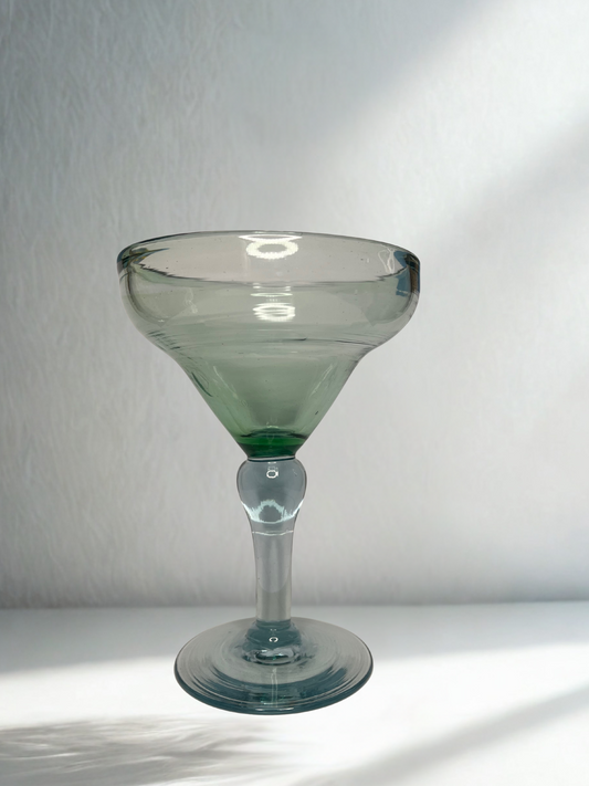 Sage Green Margarita Glass