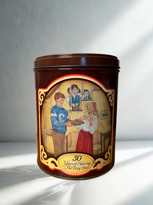1989 Nestlé Toll House Morsels Commemorative Tin – 50th Anniversary Edition