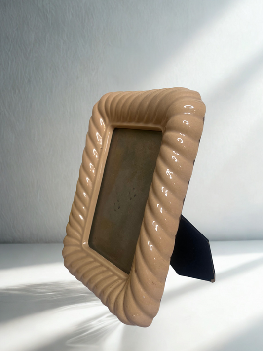 Vintage Ceramic Picture Frame