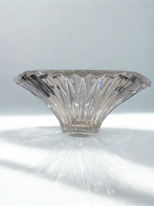 Vintage Mikasa Crystal Centerpiece Bowl – Excelsior Flair Design