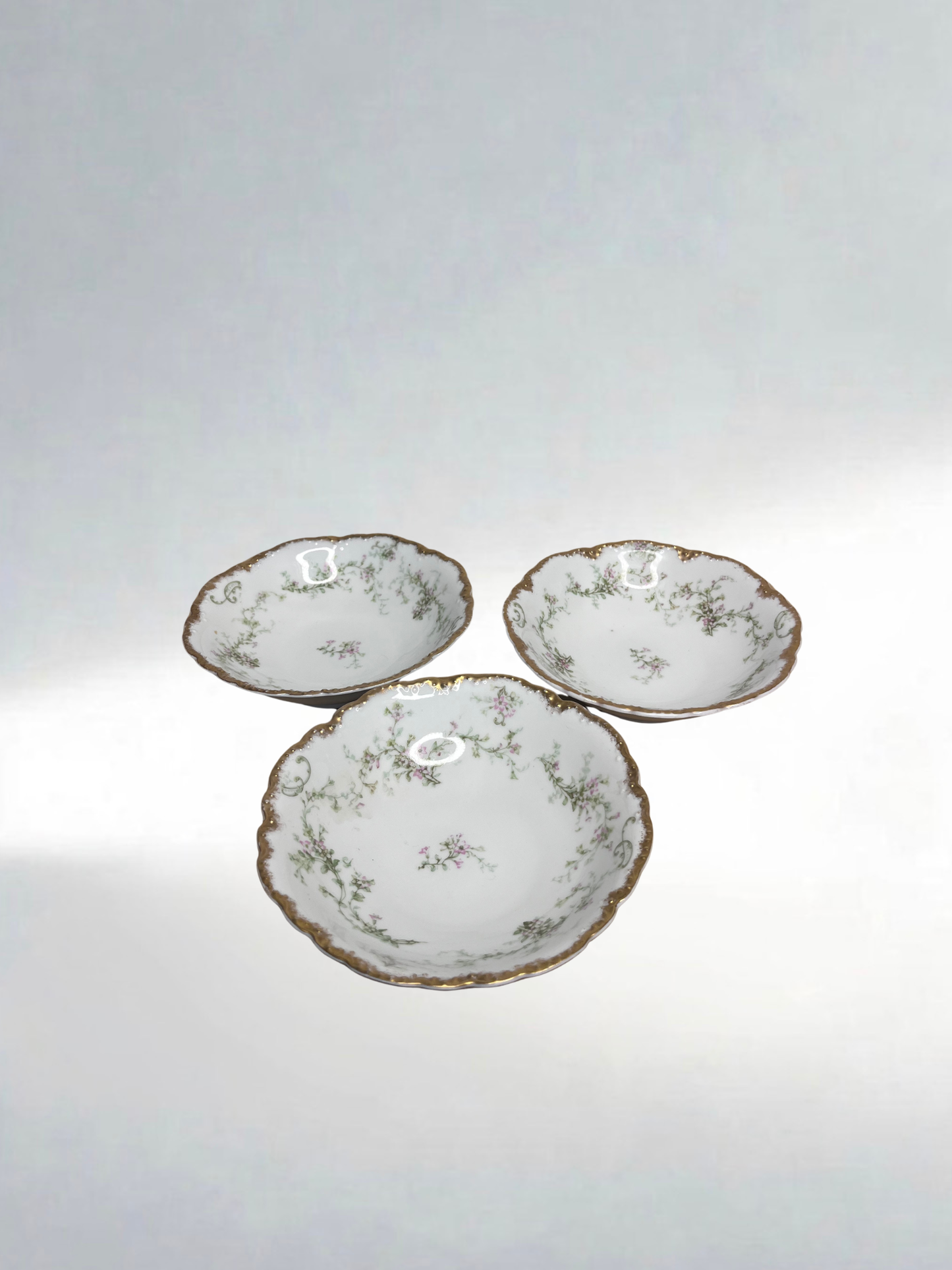 Theodore Havilland China Bowls Set of 3